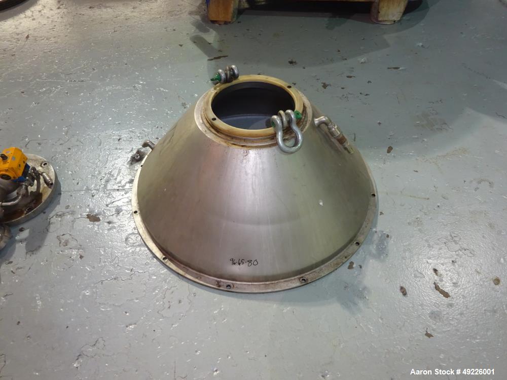 Used Alfa Laval BRPX 617 SFV-31C-GL-50 Desludger Disc Centrifuge.