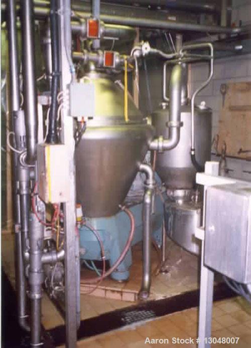 Used- Alfa Laval BRPX-617 Desludger Disc Centrifuge