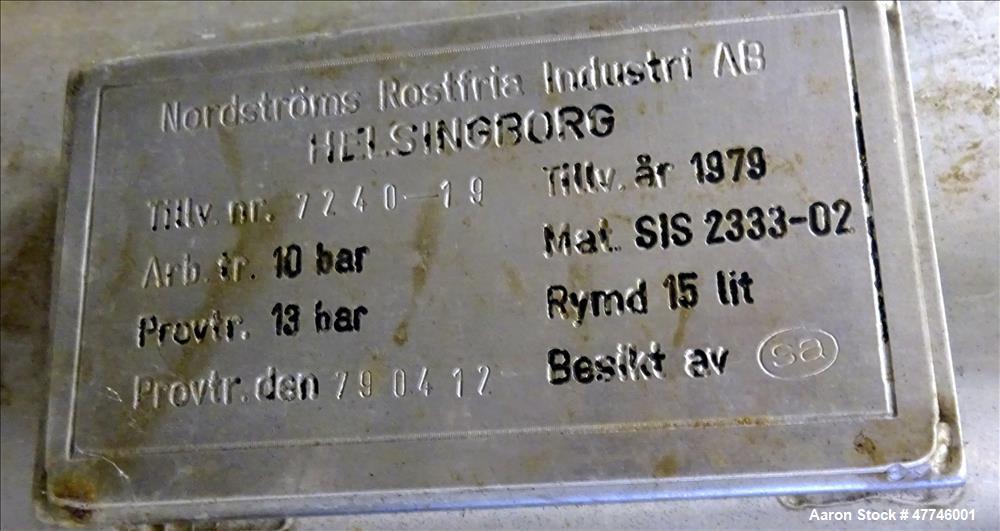 Used Alfa Laval BRPX-417 SFV-31 Desludger Disc Centrifuge
