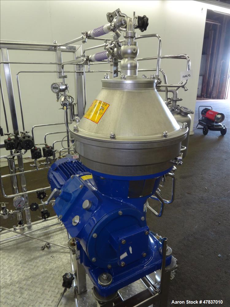 Used- Alfa Laval BTPX-205-SGD-34CDP-60 Desludger Disc Centrifuge