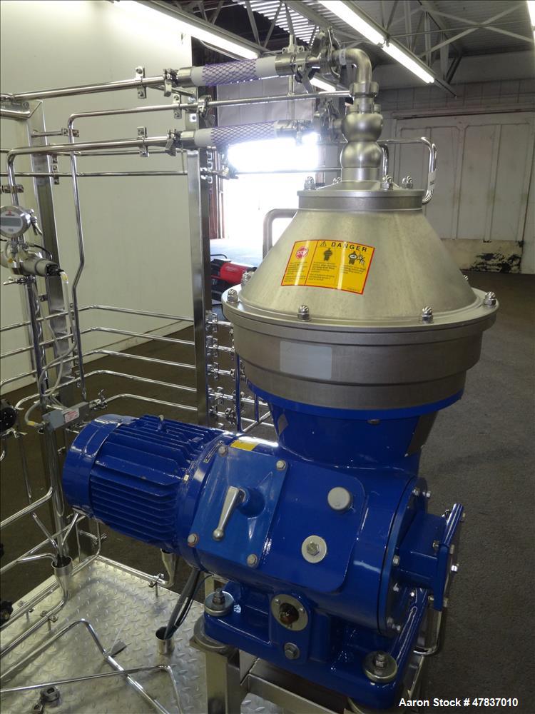 Used- Alfa Laval BTPX-205-SGD-34CDP-60 Desludger Disc Centrifuge