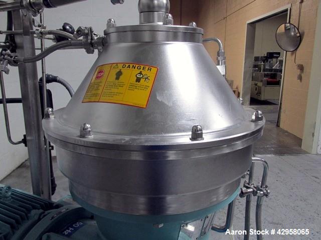 Used Alfa Laval Desludger Disc Centrifuge