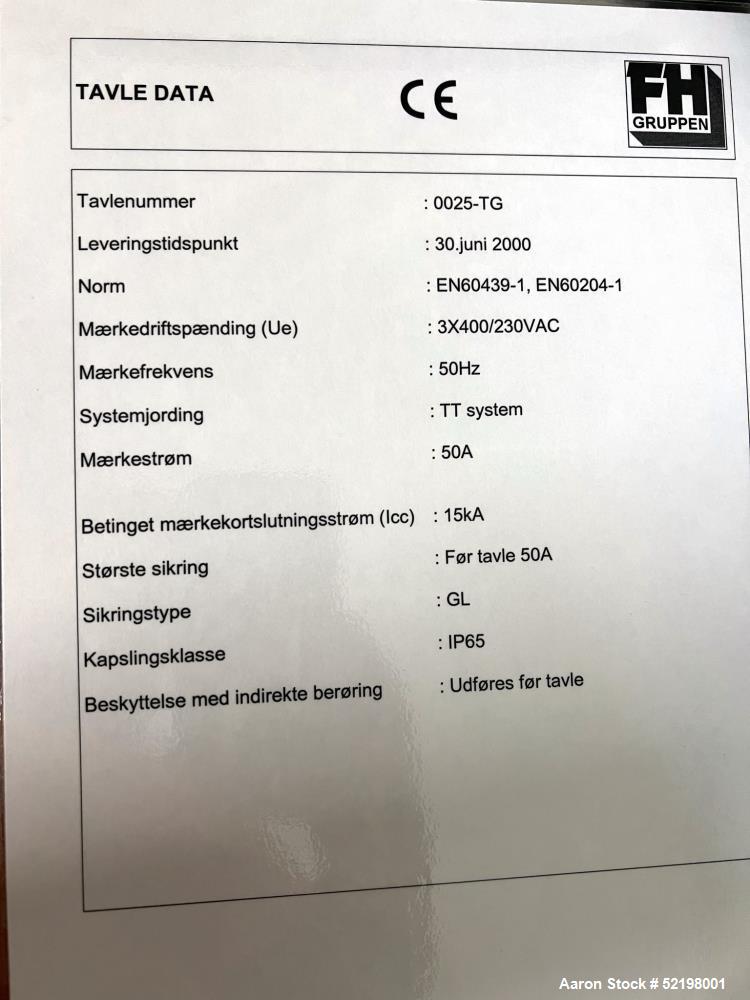 Alfa Laval BTPX 205 Desludger Disc Centrifuge