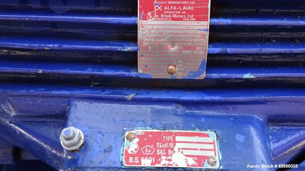 Used Alfa-Laval CHPX 510 SFD-35CEFGR Desludger Disc Centrifuge