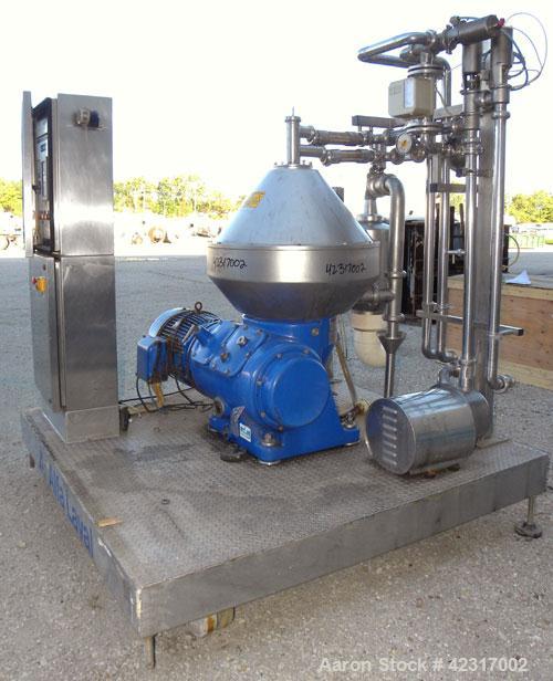 Used Alfa-Laval Disc Centrifuge, Model CHPX 510-SGD-34CGT-50