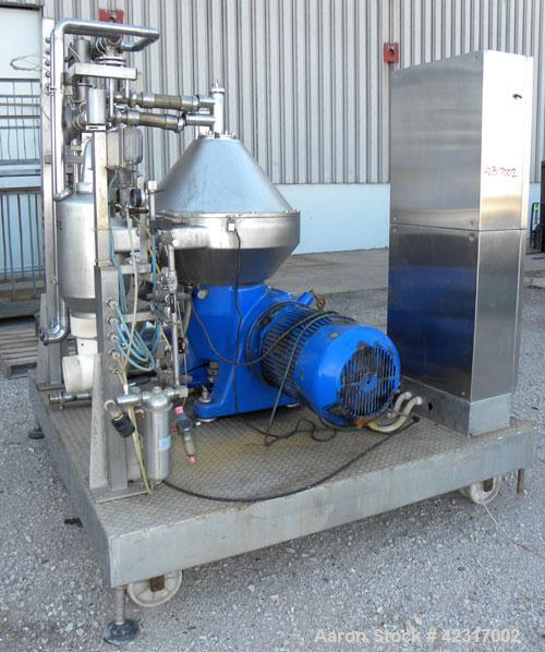 Used- Alfa-Laval Disc Centrifuge, Model CHPX 510-SGD-34CGT-50