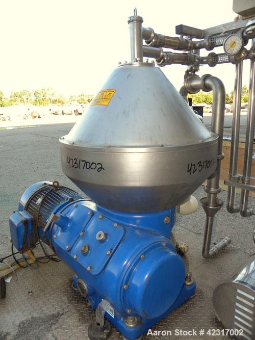 Used Alfa-Laval Disc Centrifuge, Model CHPX 510-SGD-34CGT-50