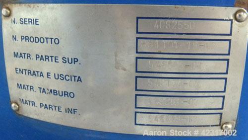 Used- Alfa-Laval Disc Centrifuge, Model CHPX 510-SGD-34CGT-50