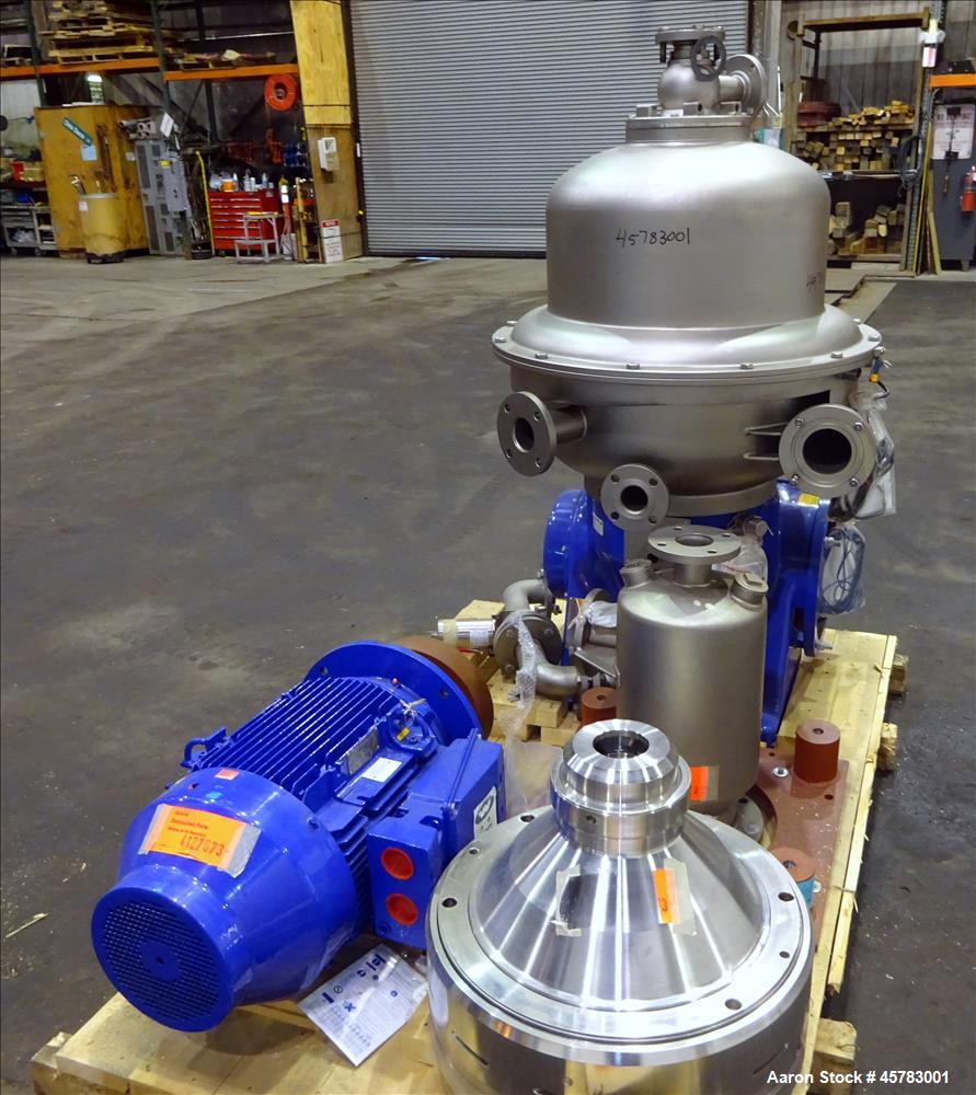 Used Alfa Laval CHPX-513-SDG-34 Desludger Disc Centrifuge.