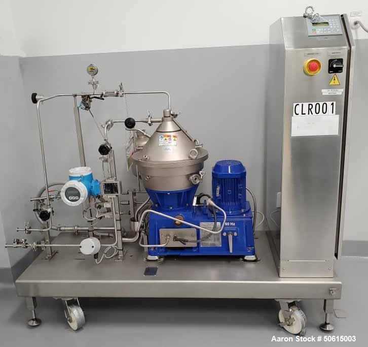 Used Alfa Laval Clara High Speed Separator, Model 20LF