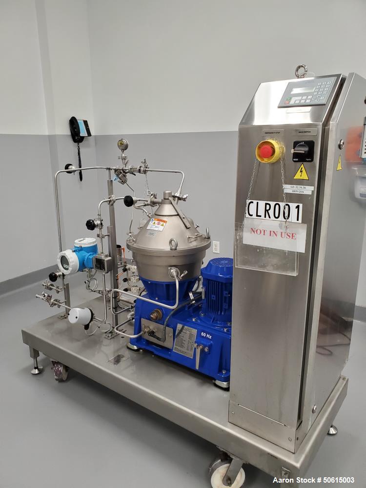 Used Alfa Laval Clara High Speed Separator, Model 20LF