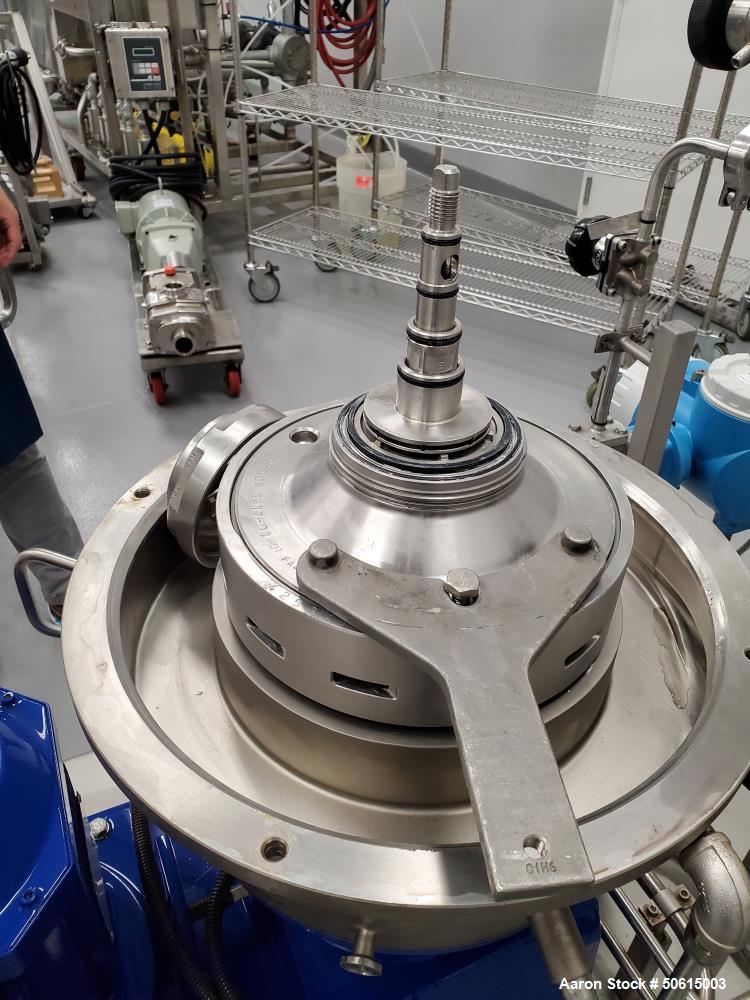 Used Alfa Laval Clara High Speed Separator, Model 20LF