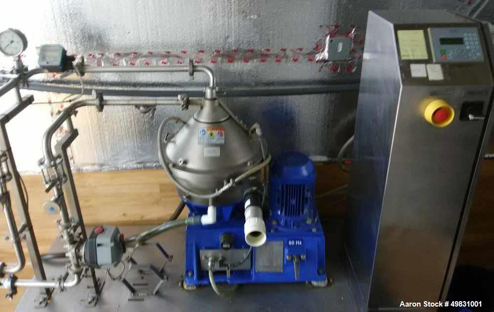 Used- Alfa Laval Clara 20 Module Centrifuge