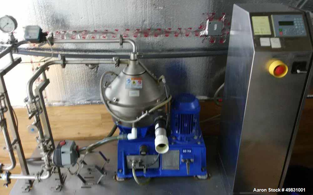 Used- Alfa Laval Clara 20 Module Centrifuge