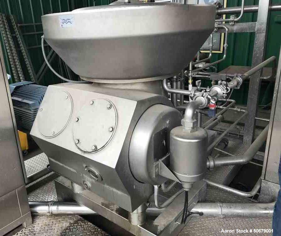 Used- Alfa Laval Desludger Disc Centrifuge, Model DMRPX810-HGV-34C.