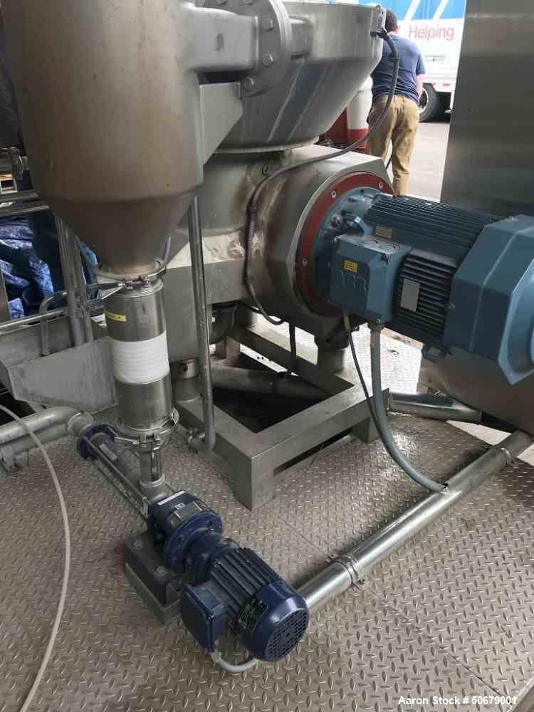 Used Alfa Laval Desludger Disc Centrifuge, Model DMRPX810-HGV-34C.