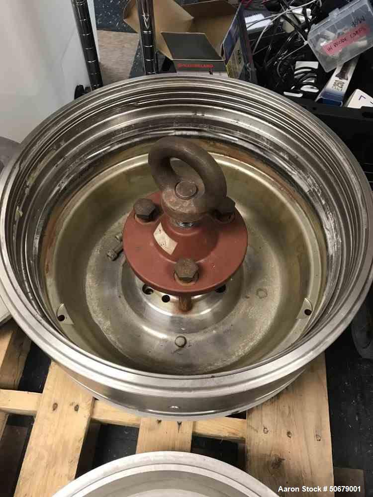 Used Alfa Laval Desludger Disc Centrifuge, Model DMRPX810-HGV-34C.