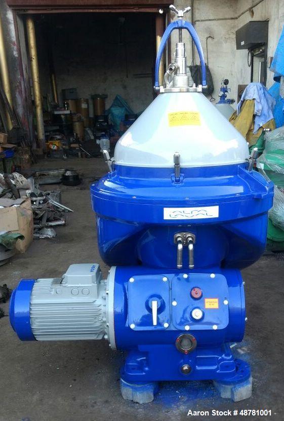 Used Alfa-Laval FOPX 613TFD-24-60 "Oil Purifier" Desludger Disc Centrifuge.