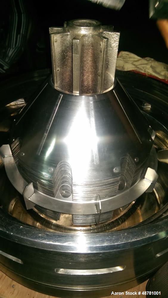 Used Alfa-Laval FOPX 613TFD-24-60 "Oil Purifier" Desludger Disc Centrifuge.