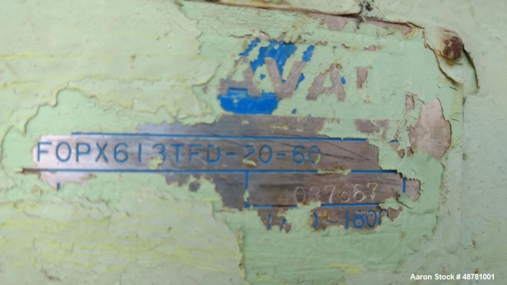 Used Alfa-Laval FOPX 613TFD-24-60 "Oil Purifier" Desludger Disc Centrifuge.