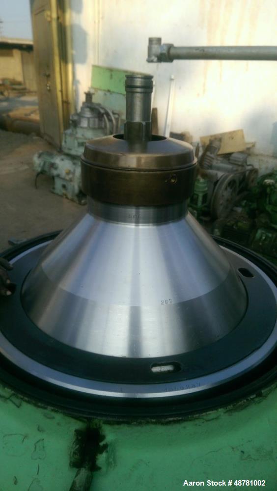 Used Alfa-Laval FOPX 613TFD-24-60 "Oil Purifier" Desludger Disc Centrifuge.