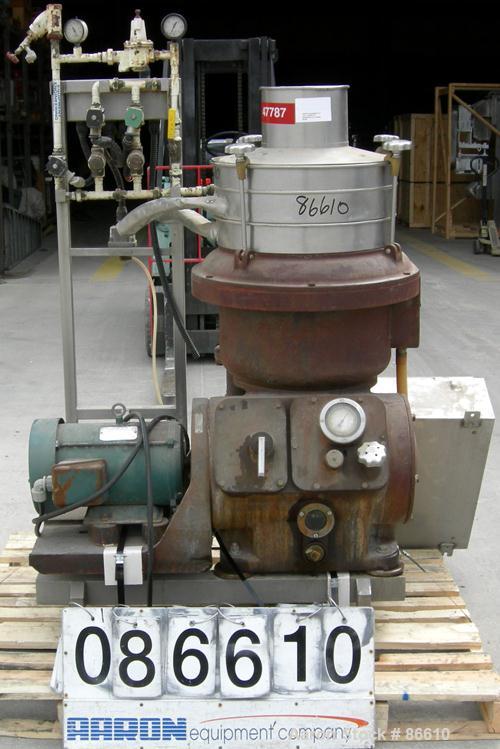 Used Alfa Laval FUVPX-207-AGT-79-60 Desludger Disc Centrifuge