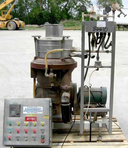 Used Alfa Laval FUVPX-207-AGT-79-60 Desludger Disc Centrifuge