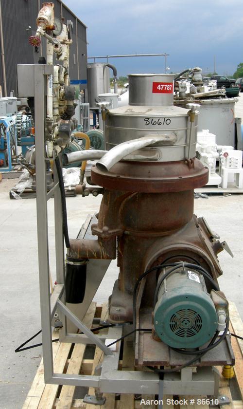 Used Alfa Laval FUVPX-207-AGT-79-60 Desludger Disc Centrifuge
