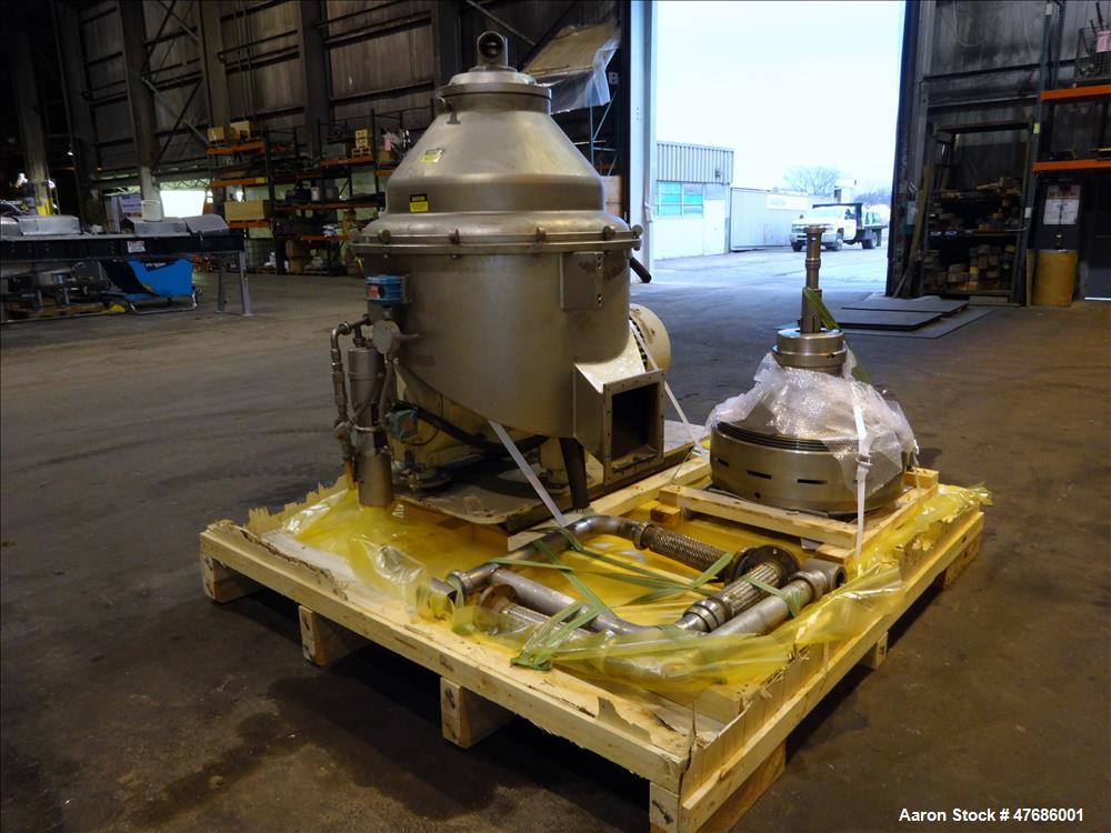 Used Alfa Laval GTPX-517-TGV-15CEFS Desludger Disc Centrifuge.