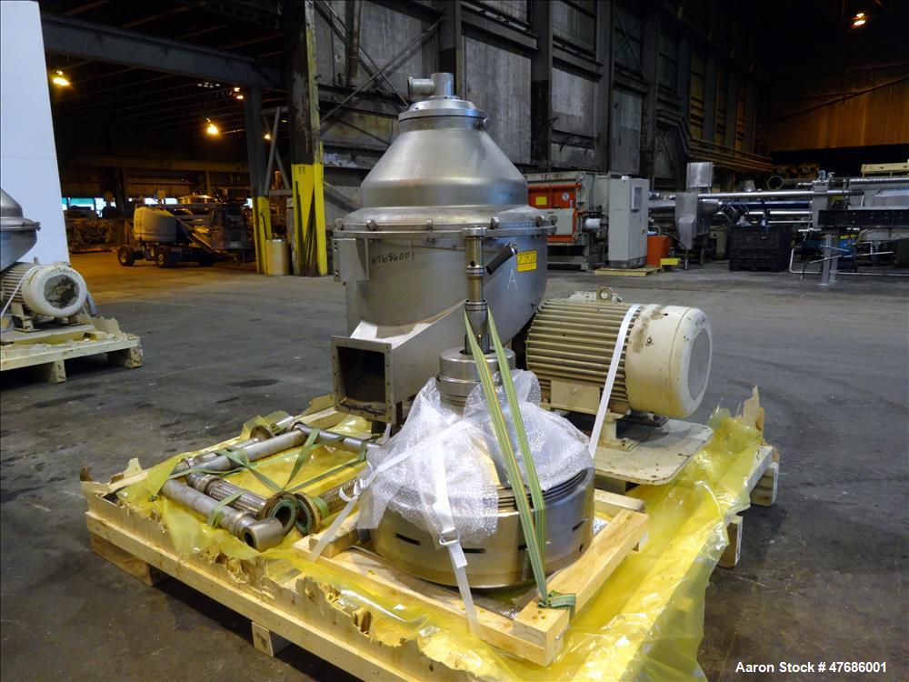 Used Alfa Laval GTPX-517-TGV-15CEFS Desludger Disc Centrifuge.