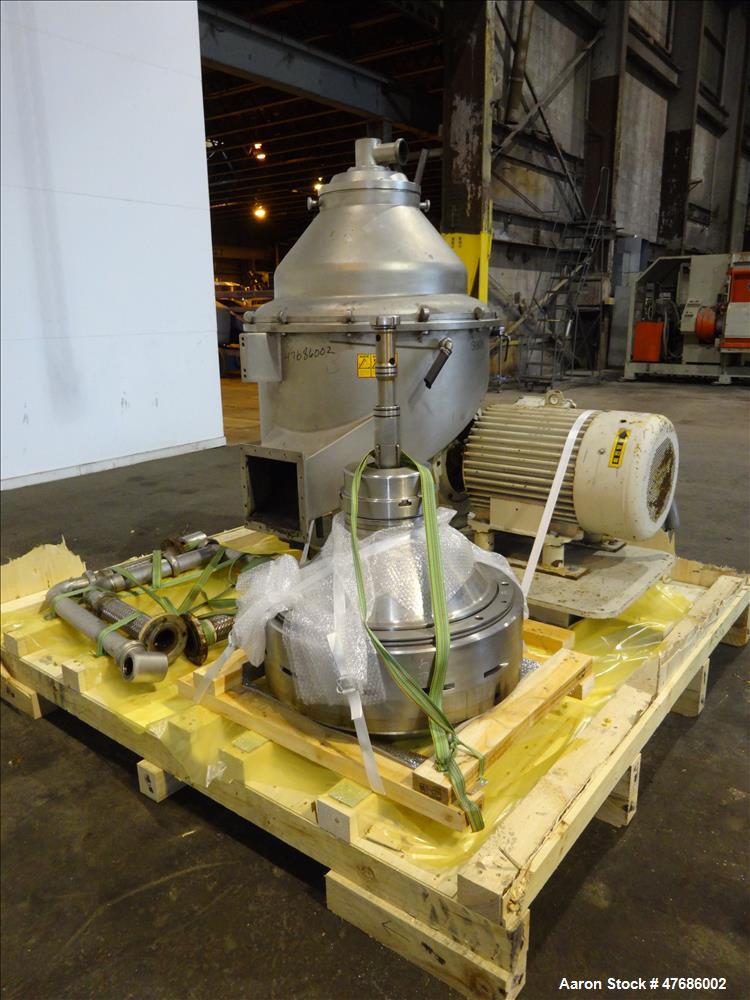 Used Alfa Laval GTPX-517TGY-15CEFS Desludger Disc Centrifuge.