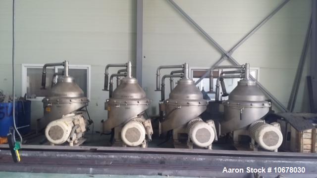 Used Alfa Laval GTPX-517-TGV-15CEFS Desludger Disc Centrifuge