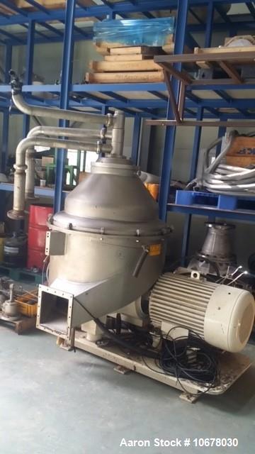 Used- Alfa Laval GTPX-517-TGV-15CEFS Desludger Disc Centrifuge