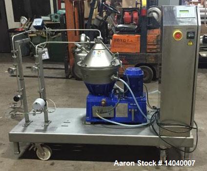 Used Alfa Laval LAPX-404-SGP-31GC "Clara-20" Desludger Disc Centrifuge.