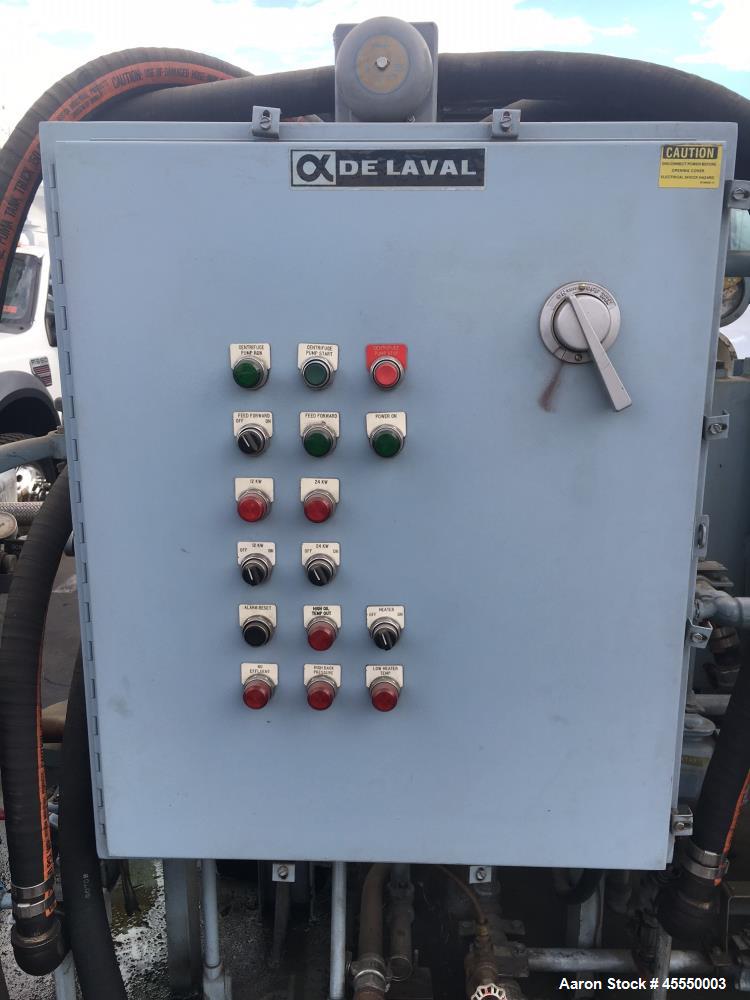 Used Alfa Laval De Laval Centrifuge, Model MAB2