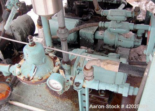 Used Diesel Engine Fuel Treatment System consisting of: (2) Alfa Laval model MAPX-205 TGT-24-60HZ disc bowl centrifuges, bowl speed 1700-1800 rpm, self-cleaning design feature for solids discharge, b...