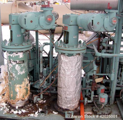 Used Diesel Engine Fuel Treatment System consisting of: (2) Alfa Laval model MAPX-205 TGT-24-60HZ disc bowl centrifuges, bowl speed 1700-1800 rpm, self-cleaning design feature for solids discharge, b...