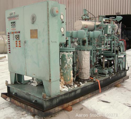 USED: Diesel engine fuel treatment system consisting of: (2) Alfa Laval model MAPX-205 TGT-24-60HZ disc bowl centrifuges, bowl speed 1700-1800 rpm, self-cleaning design feature for solids discharge, ...