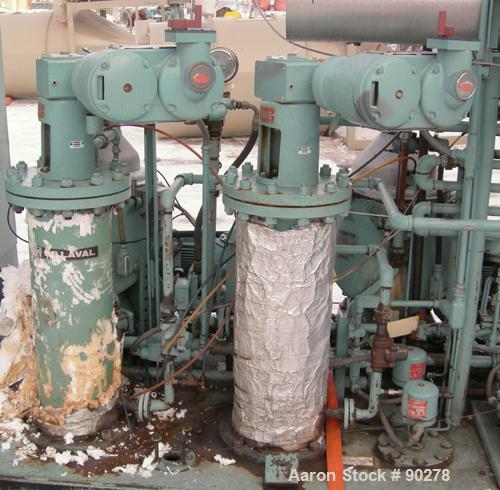 USED: Diesel engine fuel treatment system consisting of: (2) Alfa Laval model MAPX-205 TGT-24-60HZ disc bowl centrifuges, bowl speed 1700-1800 rpm, self-cleaning design feature for solids discharge, ...