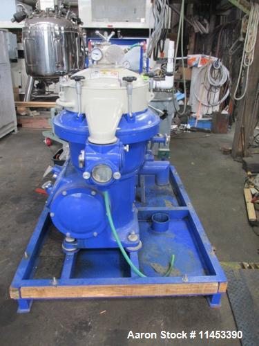 Used- Alfa Laval Desludger Disc Centrifuge