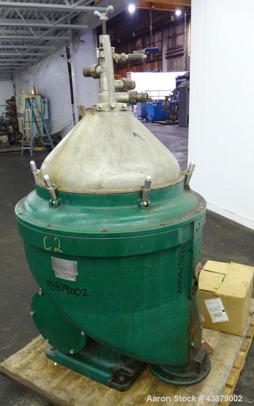 Alfa-Laval Self Cleaning Marine Diesel Oil Purifier Disc Centrifuge