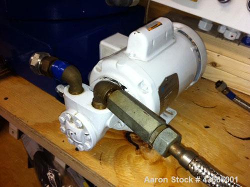 Used Alfa Laval Separator, Model MIB 303.  7500 r/min, 1-50/60 hz, 230V.  Includes purifier, centrifuge and lift pump.