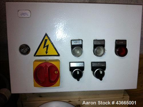 Used Alfa Laval Separator, Model MIB 303.  7500 r/min, 1-50/60 hz, 230V.  Includes purifier, centrifuge and lift pump.
