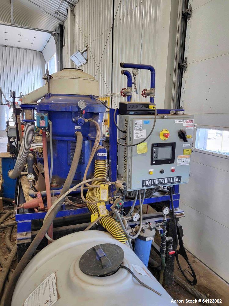 Alfa Laval MOPX-207-SGT-14-60 Desludger Disc Centrifuge – Stainless Steel Bowl, 17.5 HP Motor (Used)