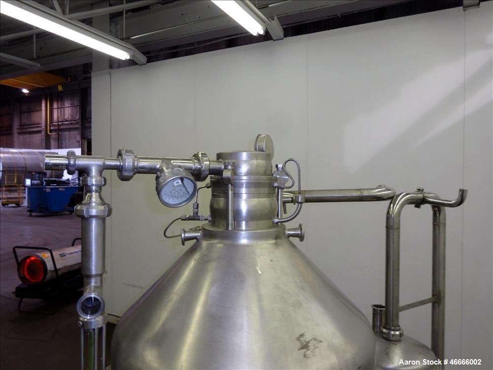 Used Alfa Laval Milk Separator Model MRPX-314-HGV-74C.