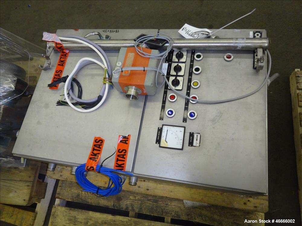 Used Alfa Laval Milk Separator Model MRPX-314-HGV-74C.