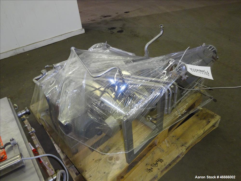 Used Alfa Laval Milk Separator Model MRPX-314-HGV-74C.