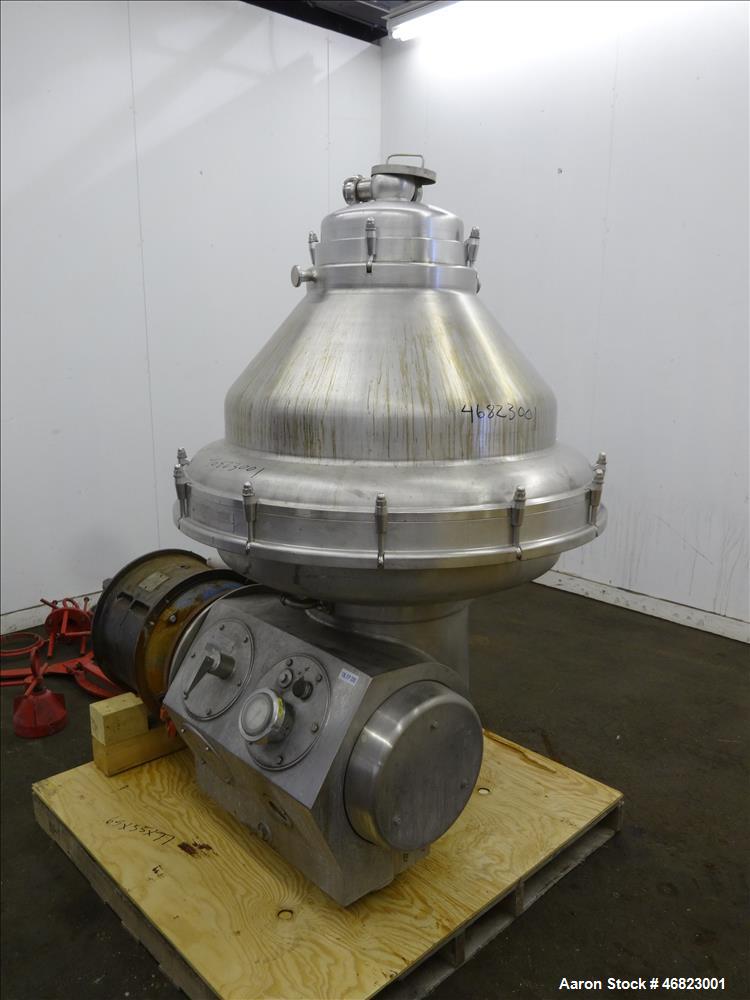 Used Alfa-Laval MRPX-318-TGV-74C Desludger Disc Centrifuge