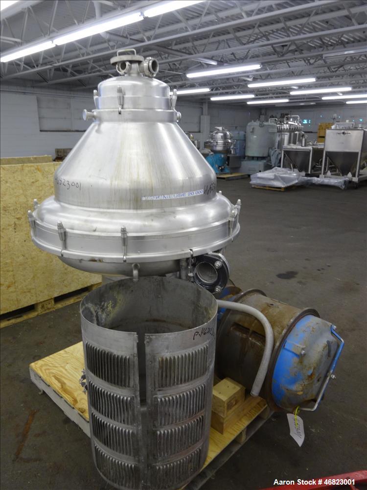 Used Alfa-Laval MRPX-318-TGV-74C Desludger Disc Centrifuge