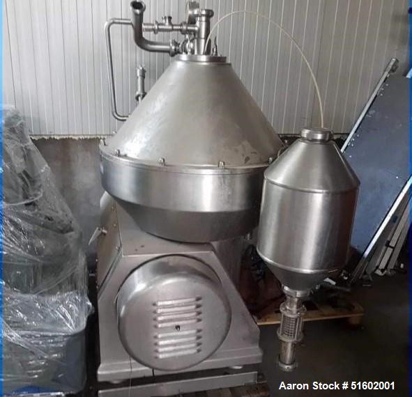 Used- Alfa Laval Desludger Disc Centrifuge